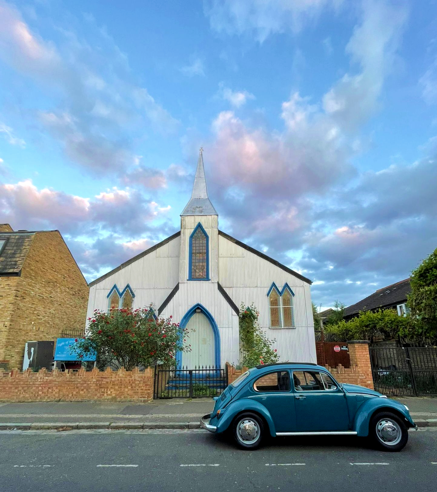 The ‘Tin Tabernacle’, Shrubland Road, Hackney E8