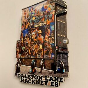 Hackney Fridge Magnets: Dalston Peace Mural