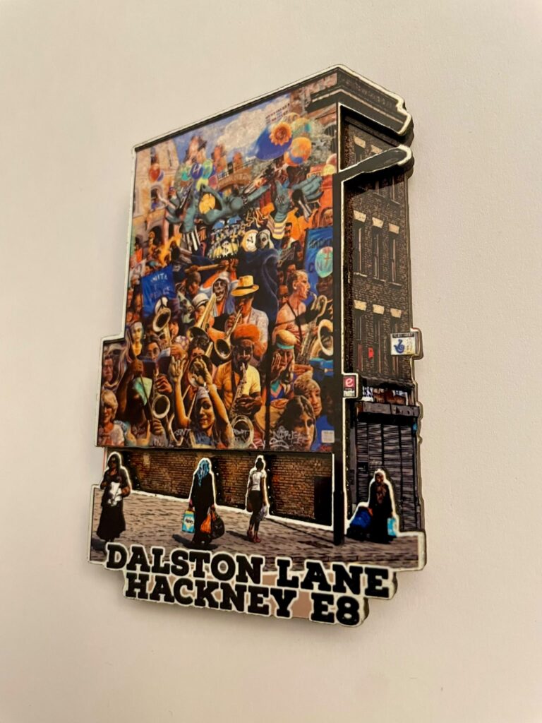 Hackney Fridge Magnets: Dalston Peace Mural