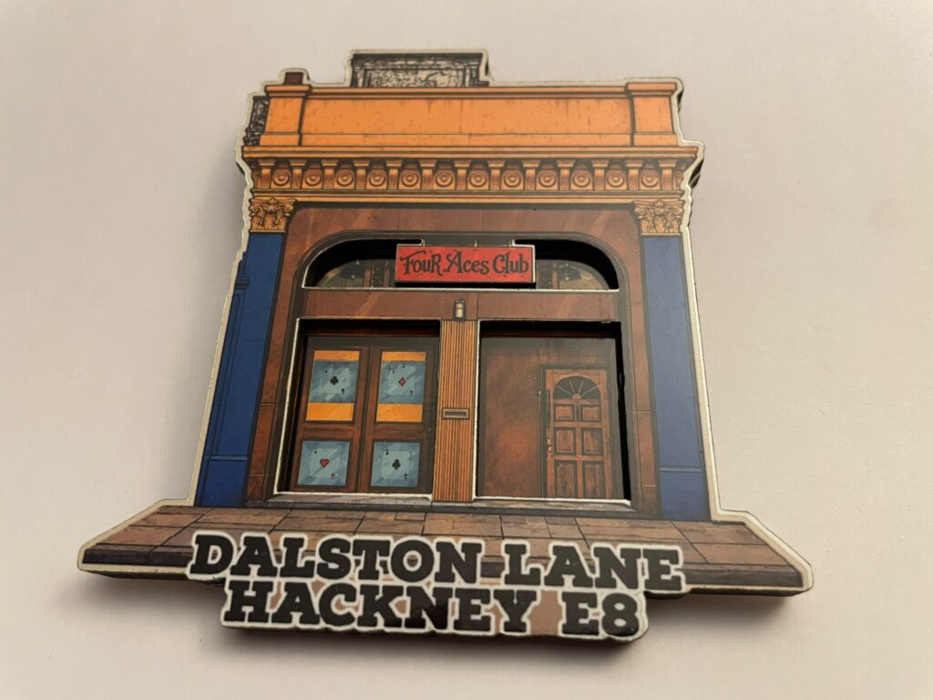 Hackney Fridge Magnets: The Four Aces Club
